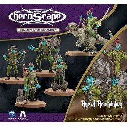 Heroscape Expansion de l'armée Age of Annihilation Chain Gruts & Ramosaur Rider (Common) *ANGLAIS* | 0810011728882