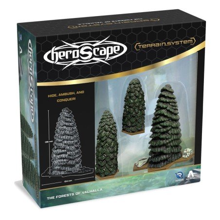 Heroscape Expansion du terrain Forests of Valhalla *ANGLAIS* | 0810011728905