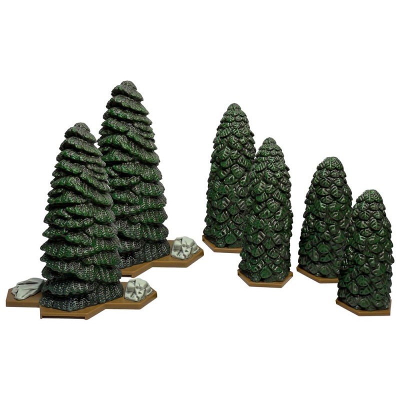 Heroscape Expansion du terrain Forests of Valhalla *ANGLAIS* | 0810011728905