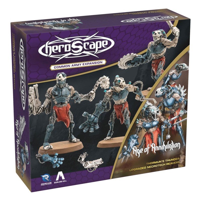 Heroscape Expansion de l'armée Age of Annihilation Upgraded Necrotech Reavers (Common) *ANGLAIS* | 0810011728967