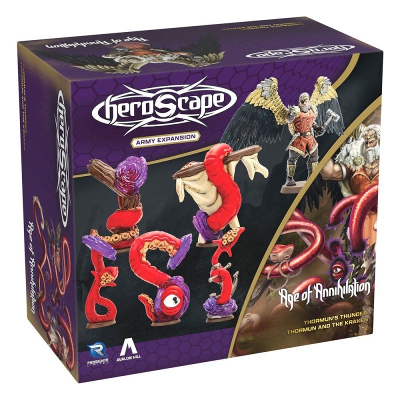 Heroscape Expansion de l'armée Age of Annihilation Thormun & Kraken *ANGLAIS* | 0810011728998