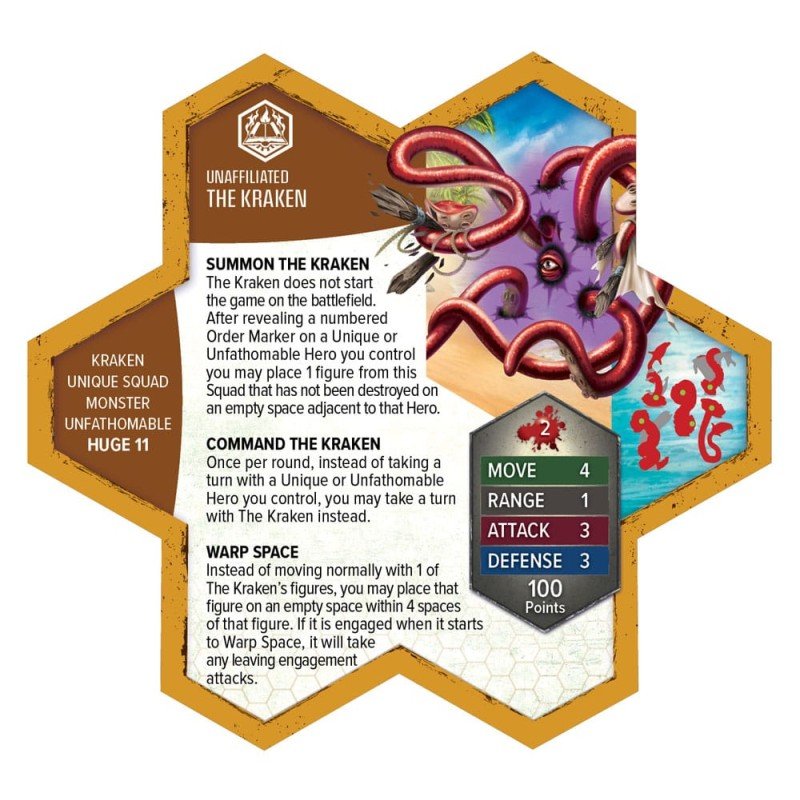 Heroscape Army Expansion Age of Annihilation Thormun & Kraken *English Version* | 0810011728998