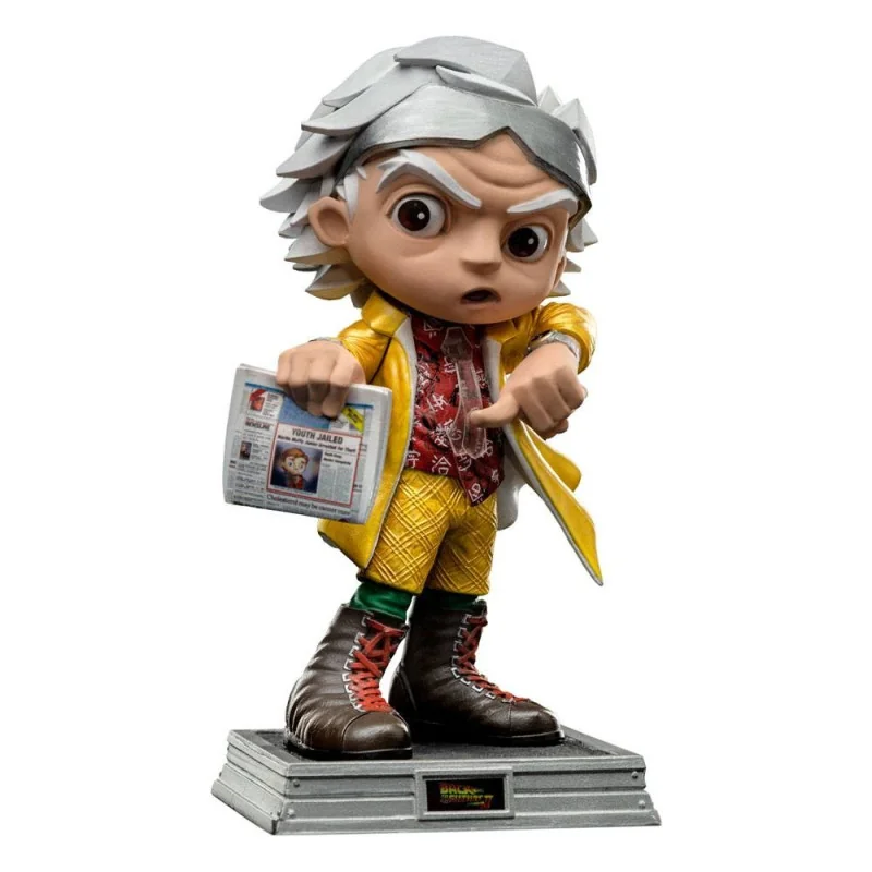 Back to the Future PVC Statuette - Mini Co. - Doc Brown 15 cm | 618231951185