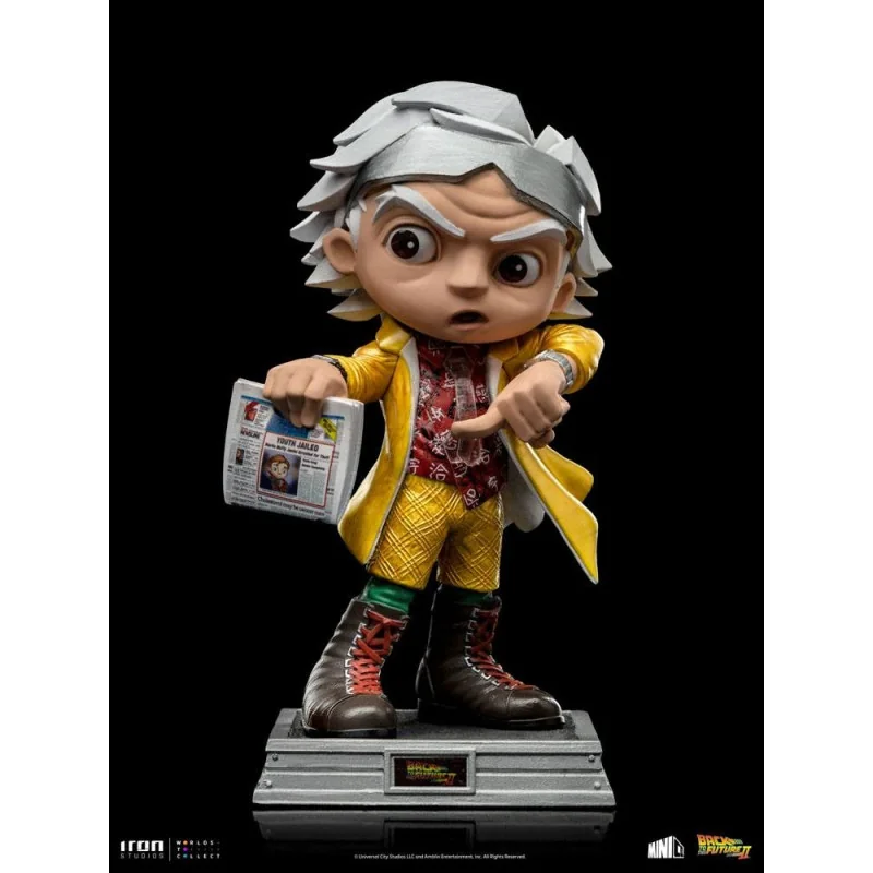 Back to the Future PVC Statuette - Mini Co. - Doc Brown 15 cm | 618231951185