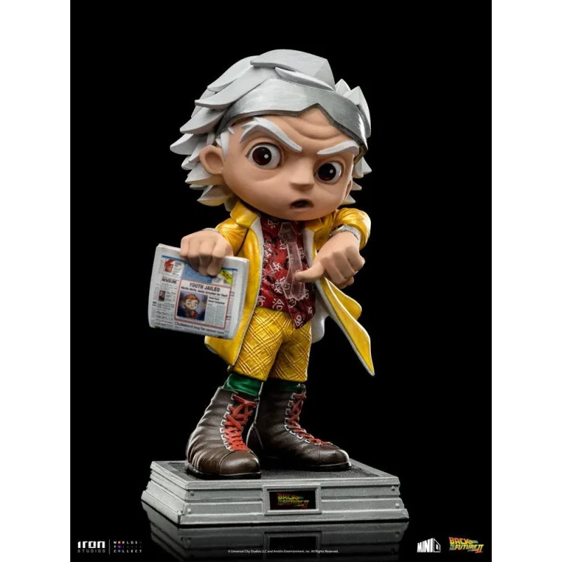 Back to the Future PVC Statuette - Mini Co. - Doc Brown 15 cm | 618231951185