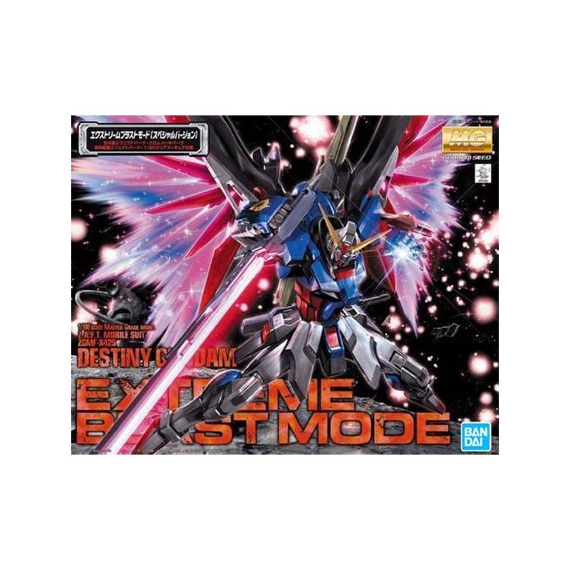 Gundam - Model Kit MG 1/100 - Destiny Gundam Extreme Blast Mode Special Edition | 4573102630391