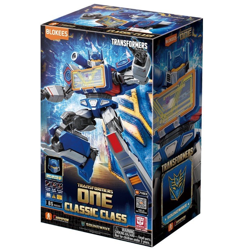 Transformers - Blokees - Klassieke Klasse 17 Sound Wave Movie 8 | 0810181530421