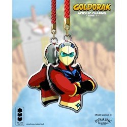 Goldorak - Acrylic Charm Serie 1 - Actarus Buste 5cm