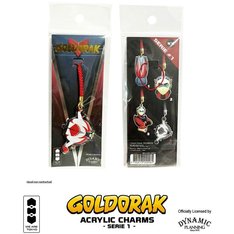 Goldorak - Acrylic Charm Serie 1 - Goldorak Spazer 5cm | 3760413240161