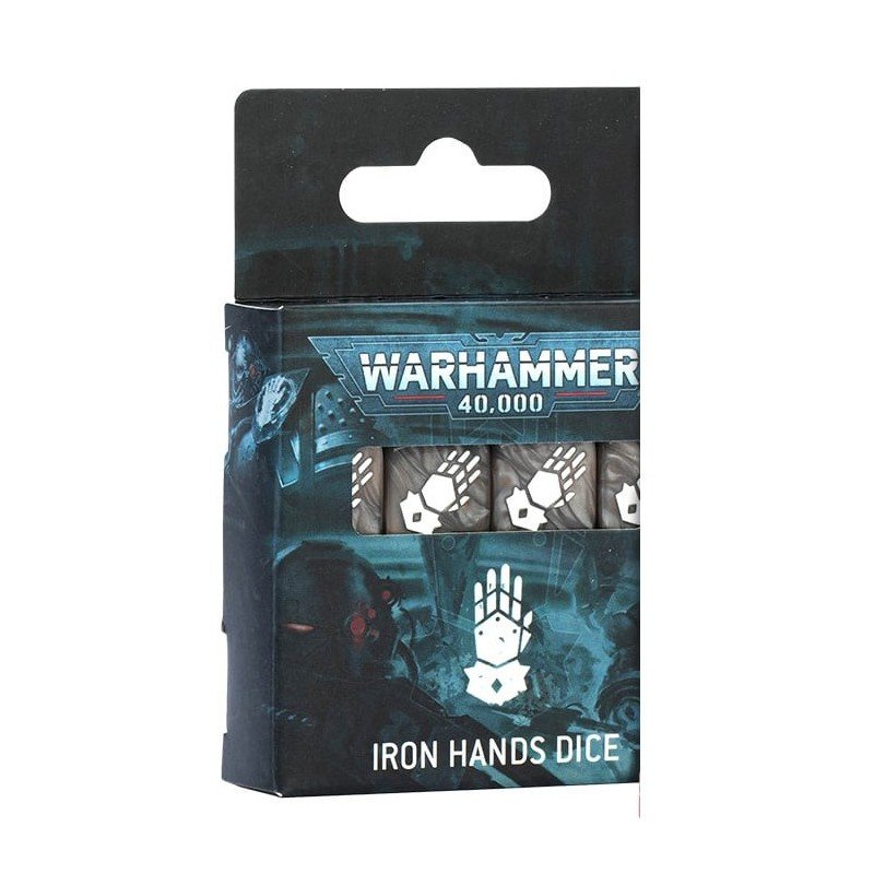 Warhammer 40,000 - Iron Hands : Set De Dés | 5011921189779