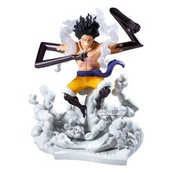 One Piece Senkozekkei PVC Statue Monkey D. Luffy Gear 4 15 cm | 4573102710253