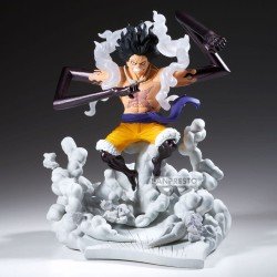 One Piece Senkozekkei PVC Statue Monkey D. Luffy Gear 4 15 cm | 4573102710253