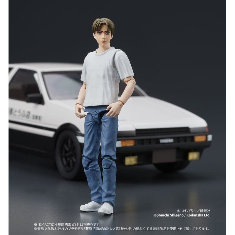 Initial D Digaction Action Figure Takumi Fujiwara 7 cm | 4595985300819