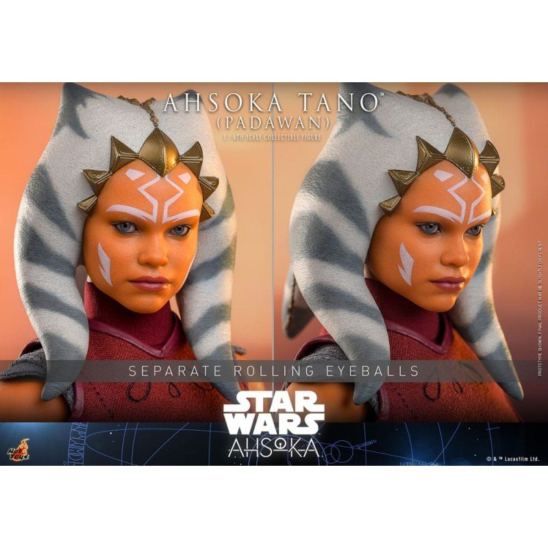 Star Wars: Ahsoka figurine 1/6 Ahsoka Tano (Padawan) 27 cm | 4895228616265