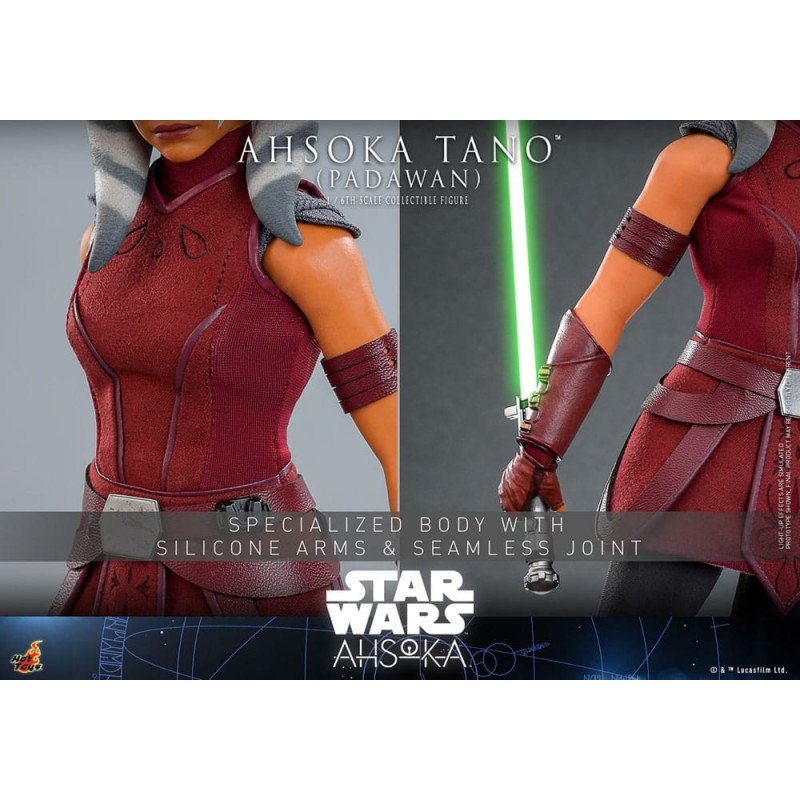Star Wars: Ahsoka figurine 1/6 Ahsoka Tano (Padawan) 27 cm | 4895228616265