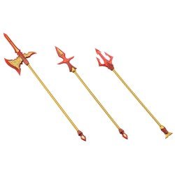 Kotobukiya M.S.G. accessoires Virtuous Style 11 Pole Weapon Set Flamerite Ver.
