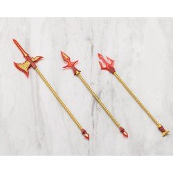 Kotobukiya M.S.G. accessoires Virtuous Style 11 Pole Weapon Set Flamerite Ver. | 4934054076000