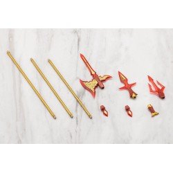 Kotobukiya M.S.G. accessoires Virtuous Style 11 Pole Weapon Set Flamerite Ver. | 4934054076000