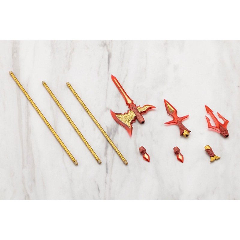 Kotobukiya M.S.G. accessoires Virtuous Style 11 Pole Weapon Set Flamerite Ver. | 4934054076000