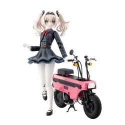 Sousai Shojo Teien figurine Plastic Model Kit 1/10 Emma Koishikawa Nocturne with Honda AB12 Motocompo 14 cm 