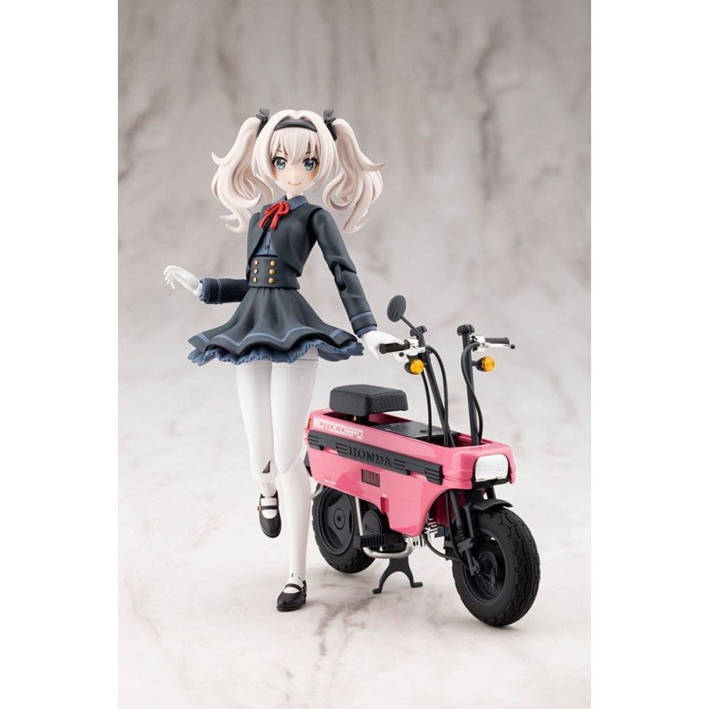 Sousai Shojo Teien figurine Plastic Model Kit 1/10 Emma Koishikawa Nocturne with Honda AB12 Motocompo 14 cm | 4934054076949