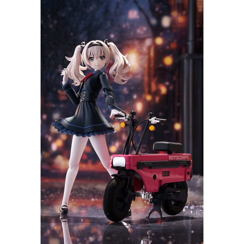 Sousai Shojo Teien figurine Plastic Model Kit 1/10 Emma Koishikawa Nocturne with Honda AB12 Motocompo 14 cm | 4934054076949