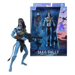 Avatar: Fire and Ash figurine Jake Sully (Metkayina Final Battle) 18 cm | 0787926163117