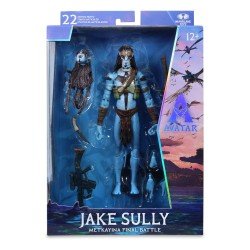 Avatar: Fire and Ash figurine Jake Sully (Metkayina Final Battle) 18 cm | 0787926163117