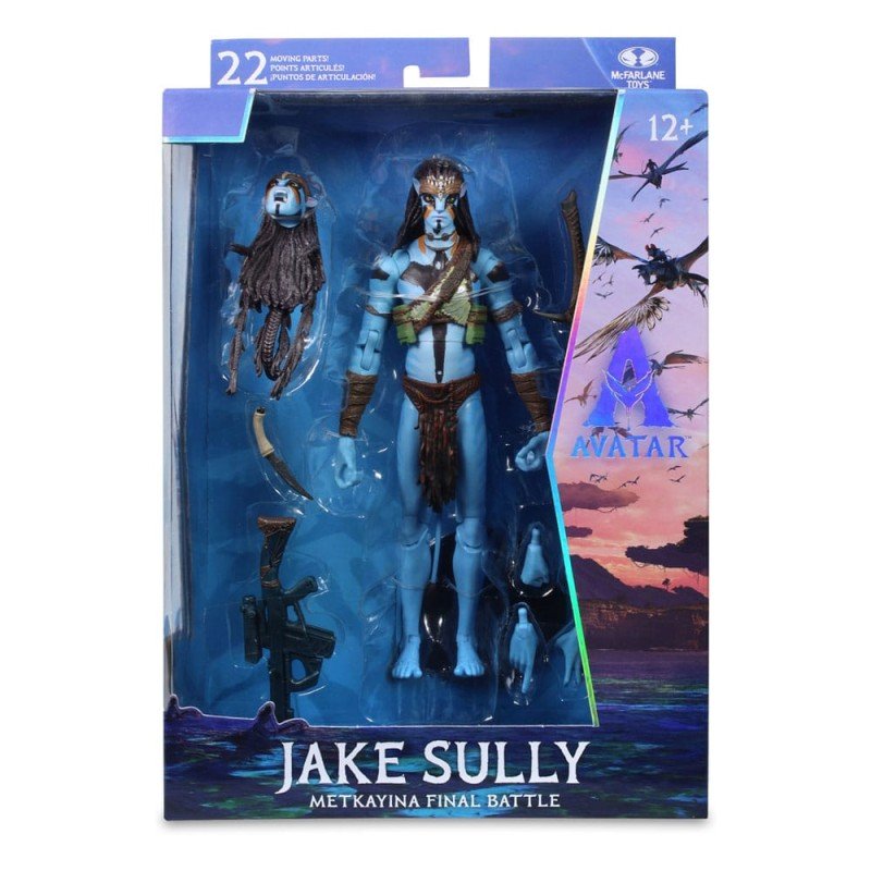 Avatar: Fire and Ash figurine Jake Sully (Metkayina Final Battle) 18 cm | 0787926163117