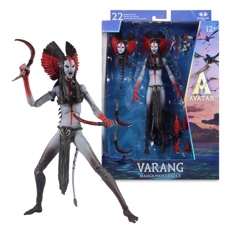  Avatar: Fire and Ash figurine Varang (Mangkwan Leader) 18 cm | 0787926163131