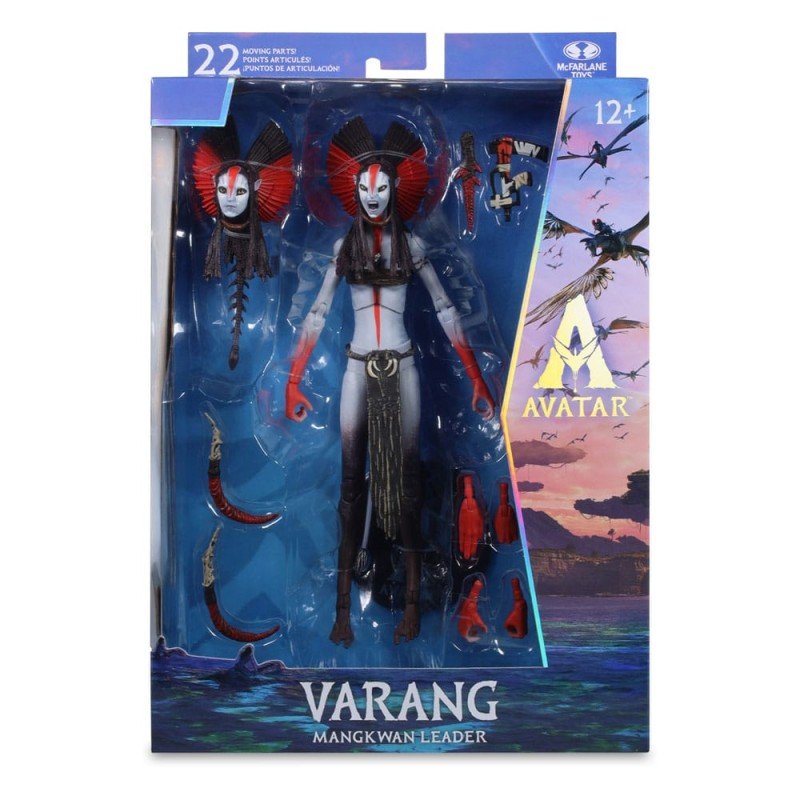  Avatar: Fire and Ash figurine Varang (Mangkwan Leader) 18 cm | 0787926163131