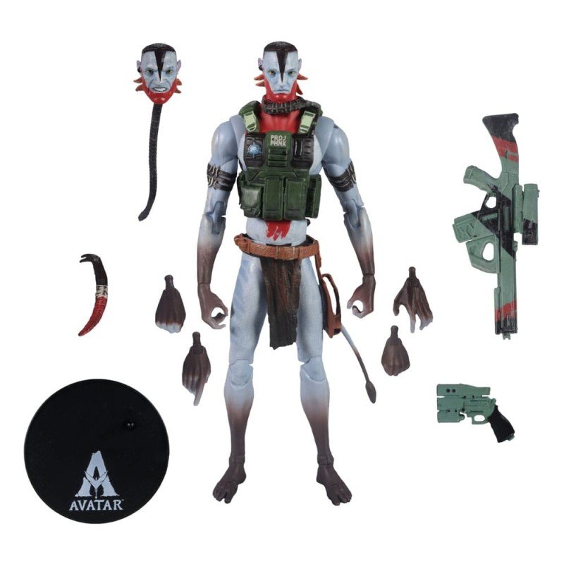Avatar: Fire and Ash figurine Recom Quaritch (Ash Warrior) 18 cm | 0787926163148