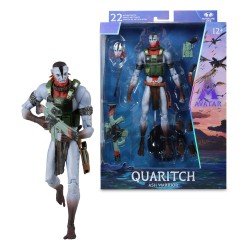 Avatar: Fire and Ash figurine Recom Quaritch (Ash Warrior) 18 cm | 0787926163148