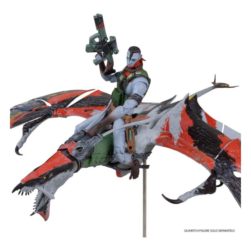 Avatar: Fire and Ash figurine Quaritch's new Banshee | 0787926163285
