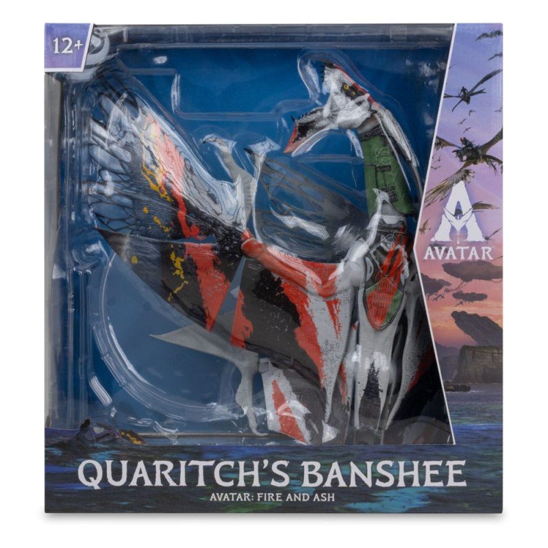 Avatar: Fire and Ash figurine Quaritch's new Banshee | 0787926163285