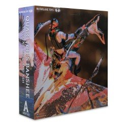 Avatar: Fire and Ash figurine Quaritch's new Banshee | 0787926163285