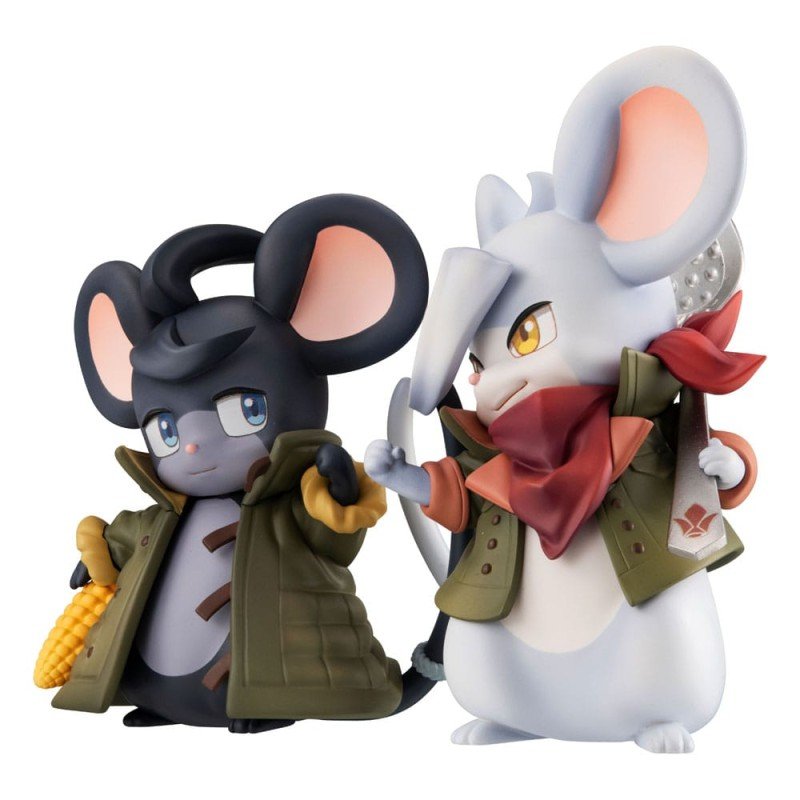 Mobile Suit Gundam Iron-Blooded Orphans PVC Statues Orphanchu of Block 3 Mikatsuki & Orga 10th Anniversary 12 cm | 4535123844461