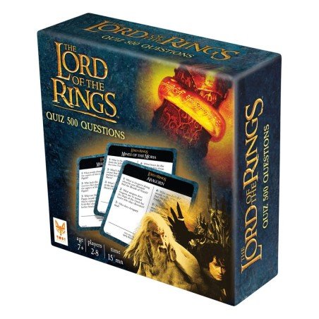 Le Seigneur des Anneaux jeu de cartes Quiz 500 Questions *ANGLAIS* | 3760089892091