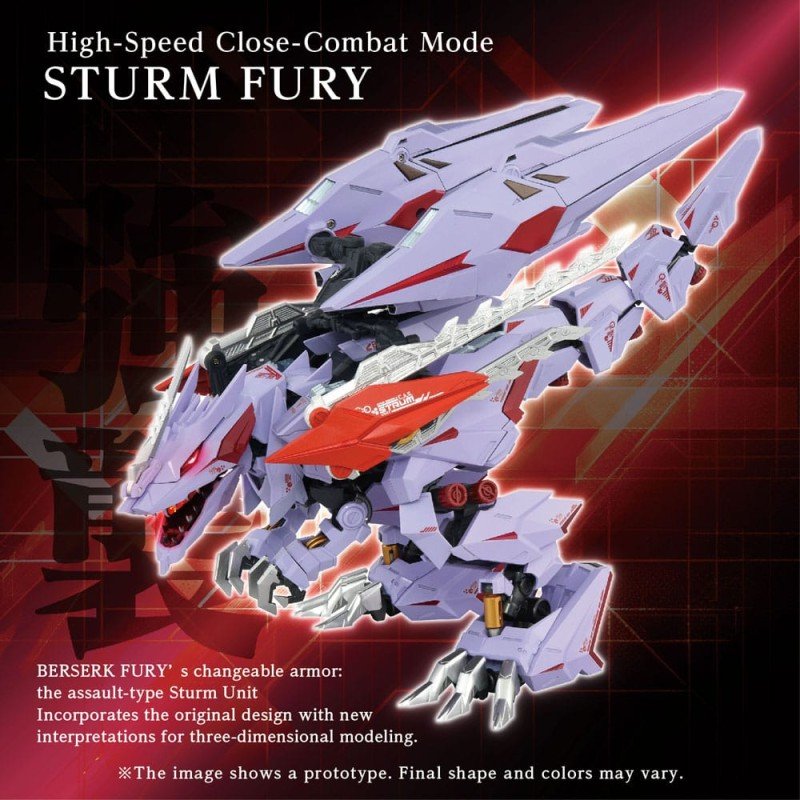 Zoids accessoires AM-Z01CP Berserk Fury Sturm & Jagd Unit | 4904810088875