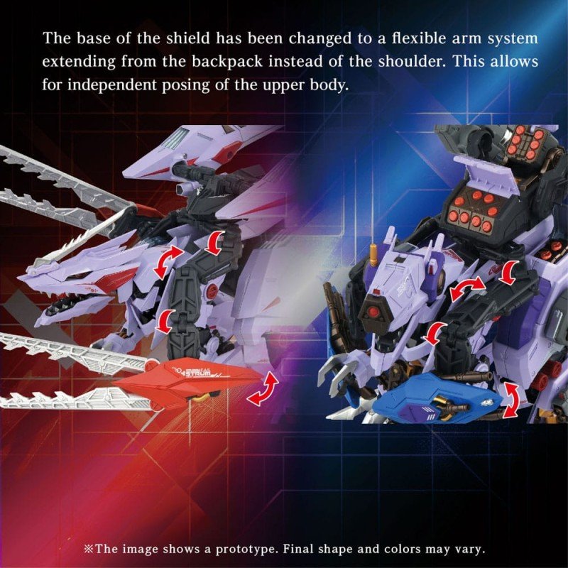 Zoids accessoires AM-Z01CP Berserk Fury Sturm & Jagd Unit | 4904810088875