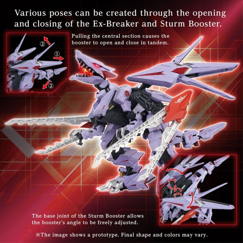 Zoids accessoires AM-Z01CP Berserk Fury Sturm & Jagd Unit | 4904810088875