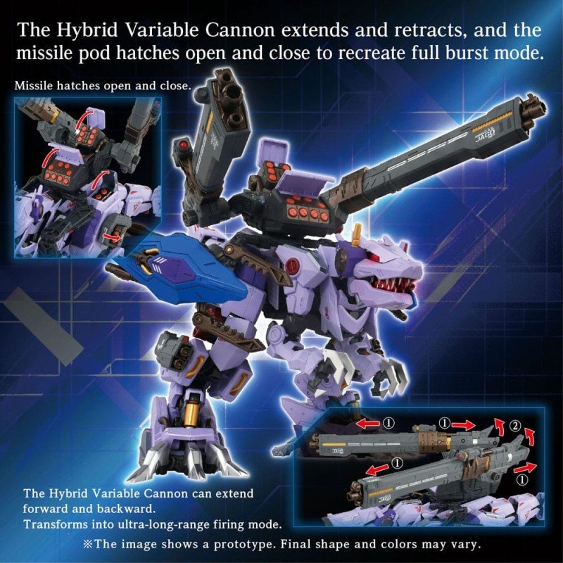 Zoids accessoires AM-Z01CP Berserk Fury Sturm & Jagd Unit | 4904810088875