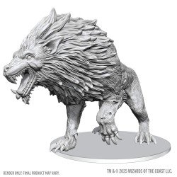 D&D Nolzur's Marvelous Miniatures à peindre Dire Worg 11 cm