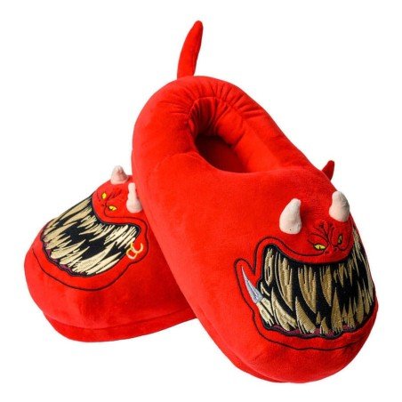 Warhammer 40,000 pantoufles Red Squig Slippers (One Size) | 5011921227969