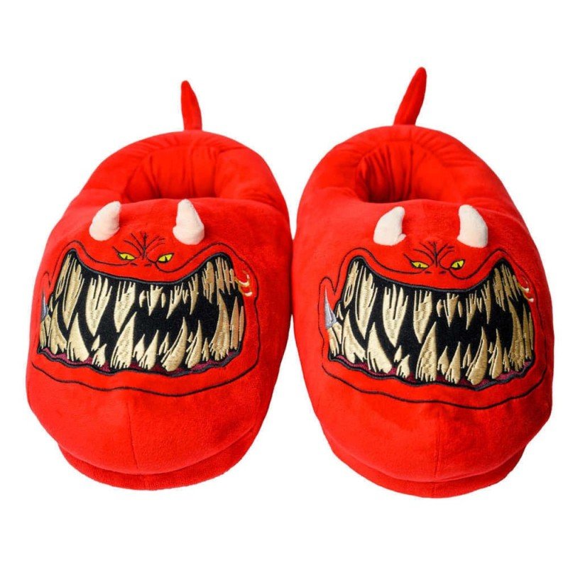 Warhammer 40,000 pantoufles Red Squig Slippers (One Size) | 5011921227969