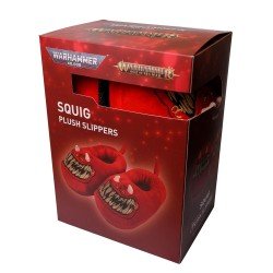 Warhammer 40,000 pantoufles Red Squig Slippers (One Size) | 5011921227969