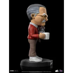 Marvel Statuette PVC - Mini Co. - Stan Lee with Grumpy Cat 14 cm