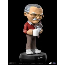 Marvel Statuette PVC - Mini Co. - Stan Lee with Grumpy Cat 14 cm