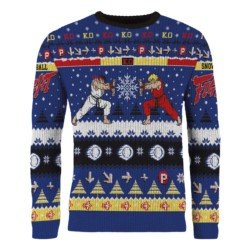 Street Fighter Pull de Noël Ryu & Ken (XL)