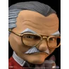 Marvel Statuette PVC - Mini Co. - Stan Lee with Grumpy Cat 14 cm